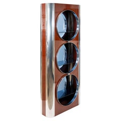 Vintage Italian Willy Rizzo Showcase/ Vitrine, 1980's