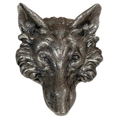 Vintage Italian Wolf Paperweight, 1950s