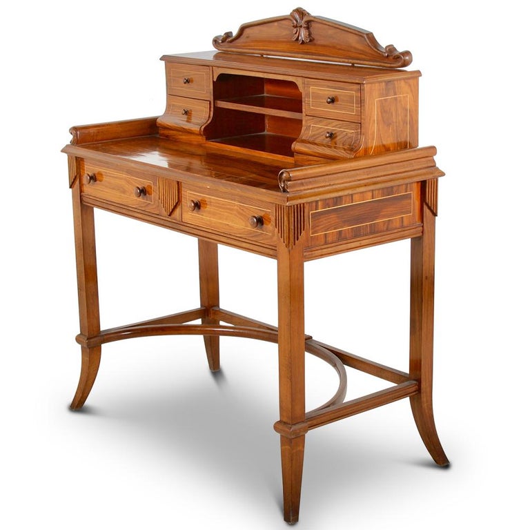 Vintage Italian Writing Desk at 1stDibs