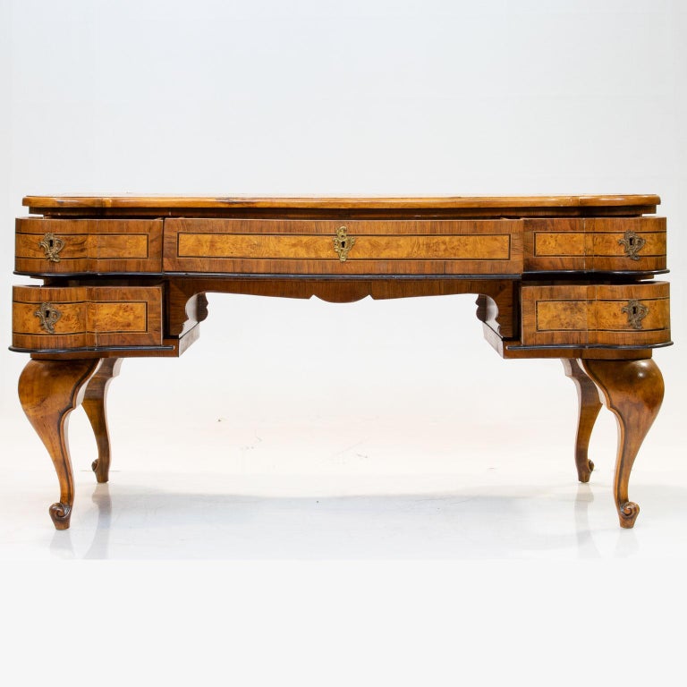 Vintage Italian Writing Desk at 1stdibs