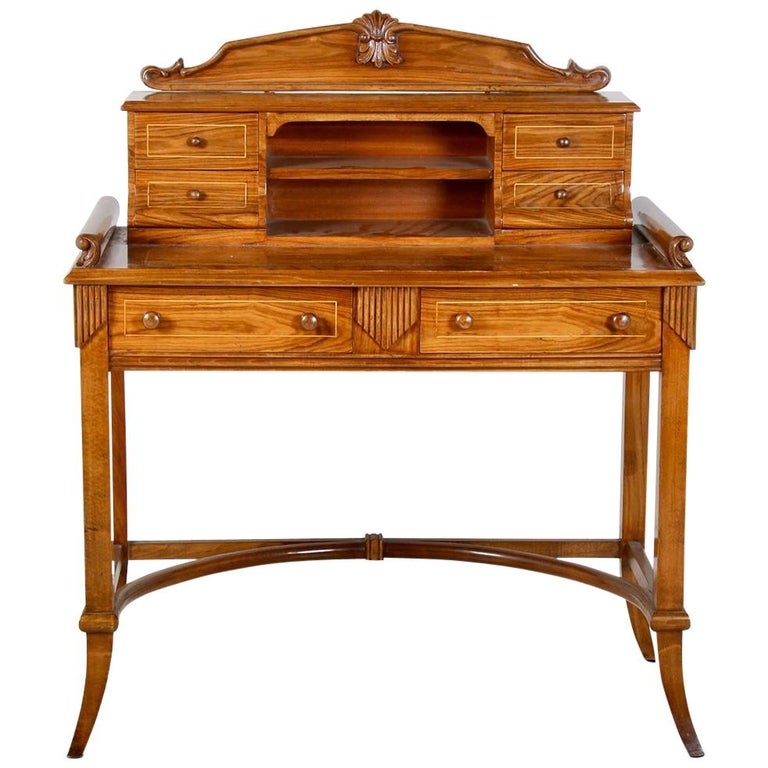 Vintage Italian Writing Desk at 1stDibs