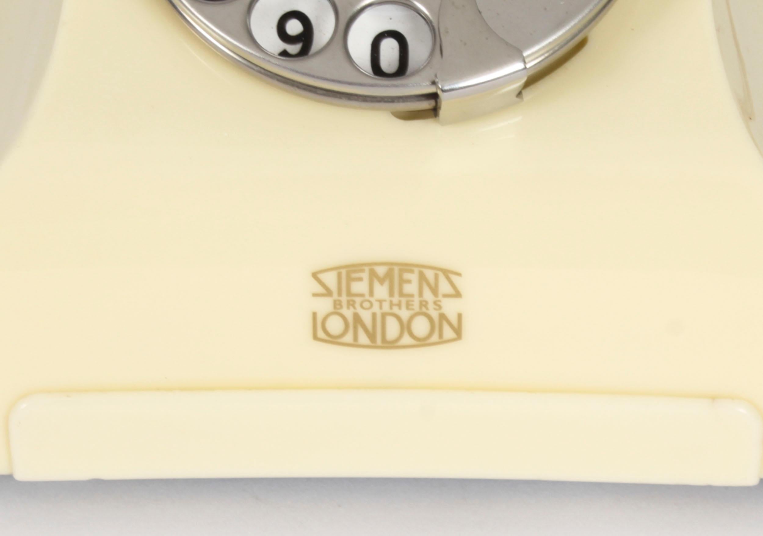 Mid-20th Century Vintage 356 Siemens Telephone 1954 Mid 20th Century For Sale