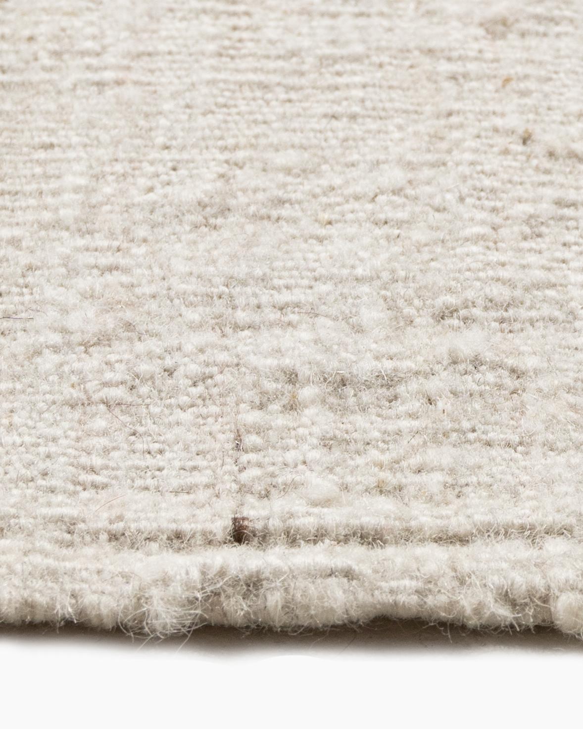 Wool Vintage Ivory Turkish Kilim Rug Runner 5'9 x 11'9 For Sale