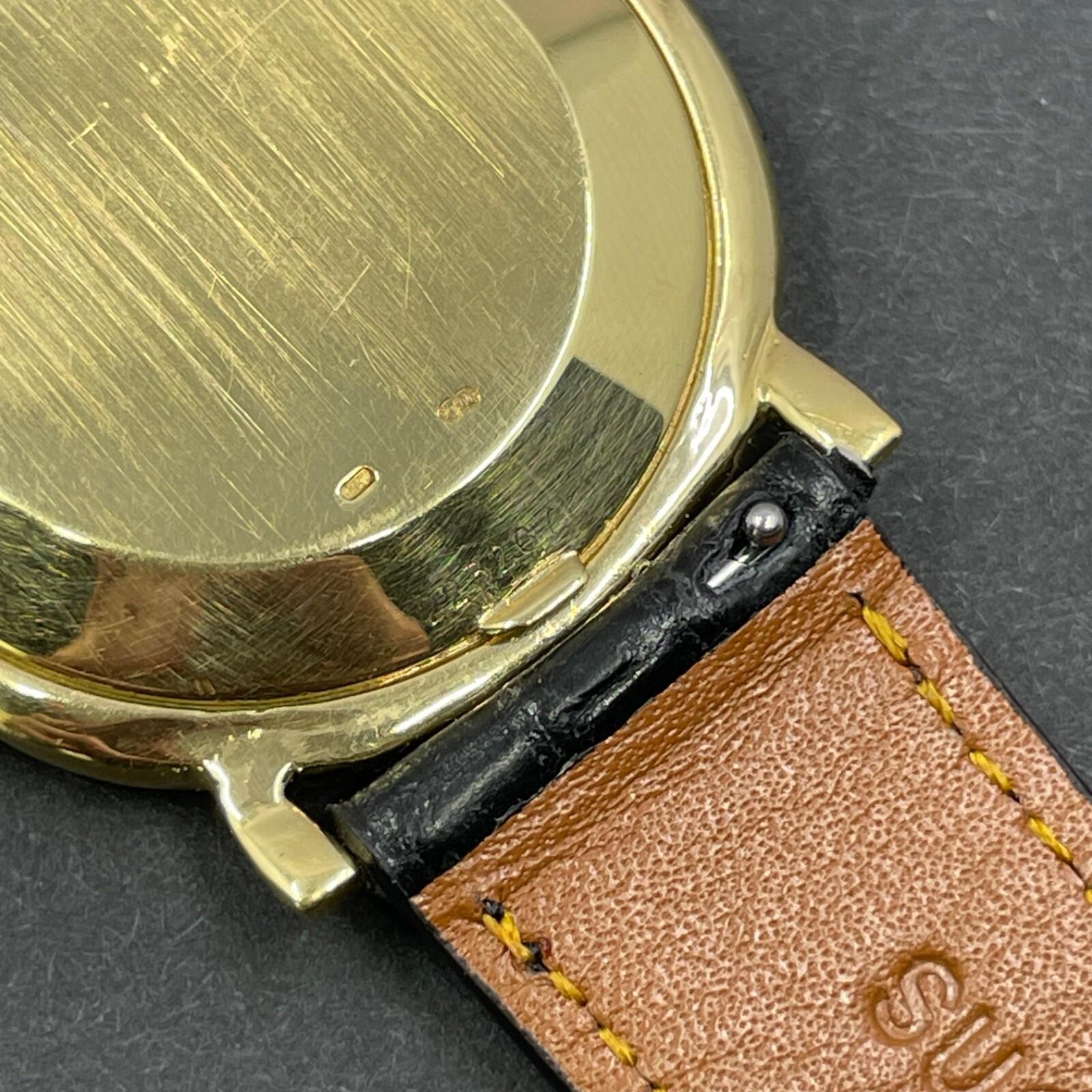 Uomo Orologio automatico d'epoca IWC con cassa a cuscino in oro 18k e diamanti 36mm - 3278 in vendita