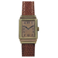 Used I.W.C. for J.E. Caldwell Green and Rose Gold Mechanical Wrist Watch