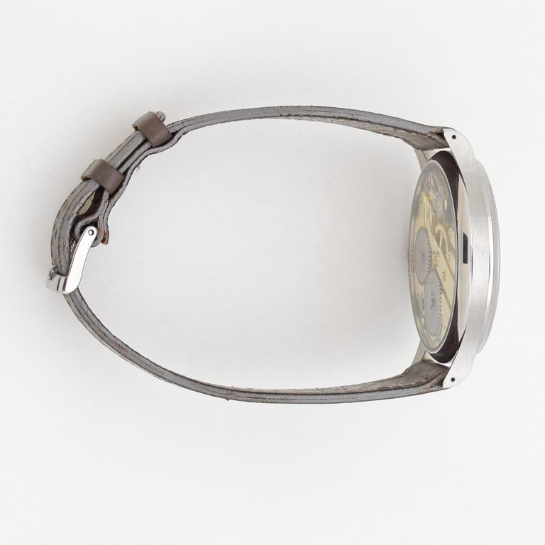 Vintage IWC Pocket Watch Conversion to Wristwatch in Stainless Steel