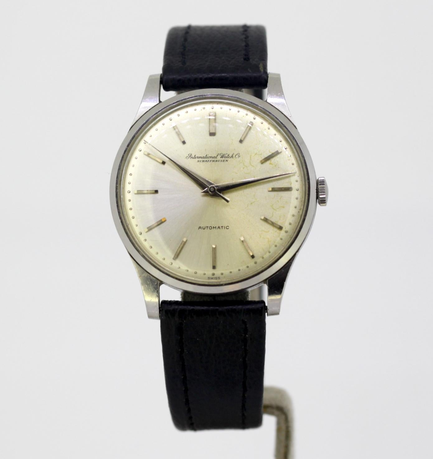 Vintage IWC Schaffhausen Men's Automatic Wristwatch, circa 1960s For ...