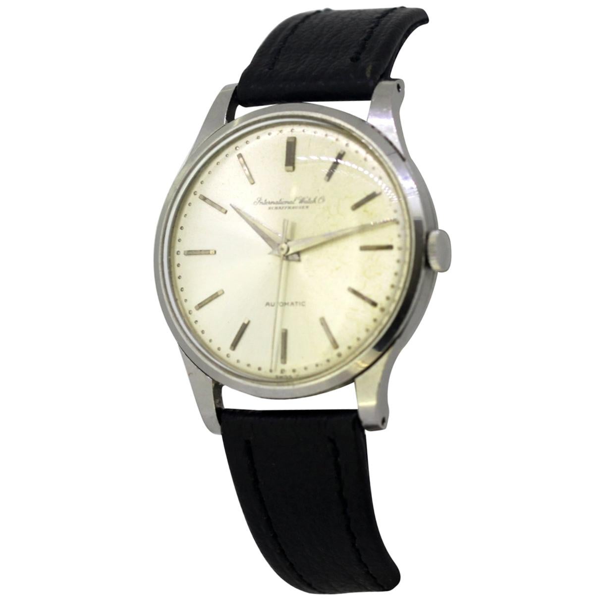 Vintage IWC Schaffhausen Men's Automatic Wristwatch, circa 1960s