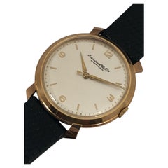 Vintage IWC Schaffhausen Rose Gold Wrist Watch