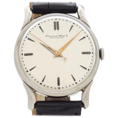 Vintage IWC Stainless Steel Watch, 1945