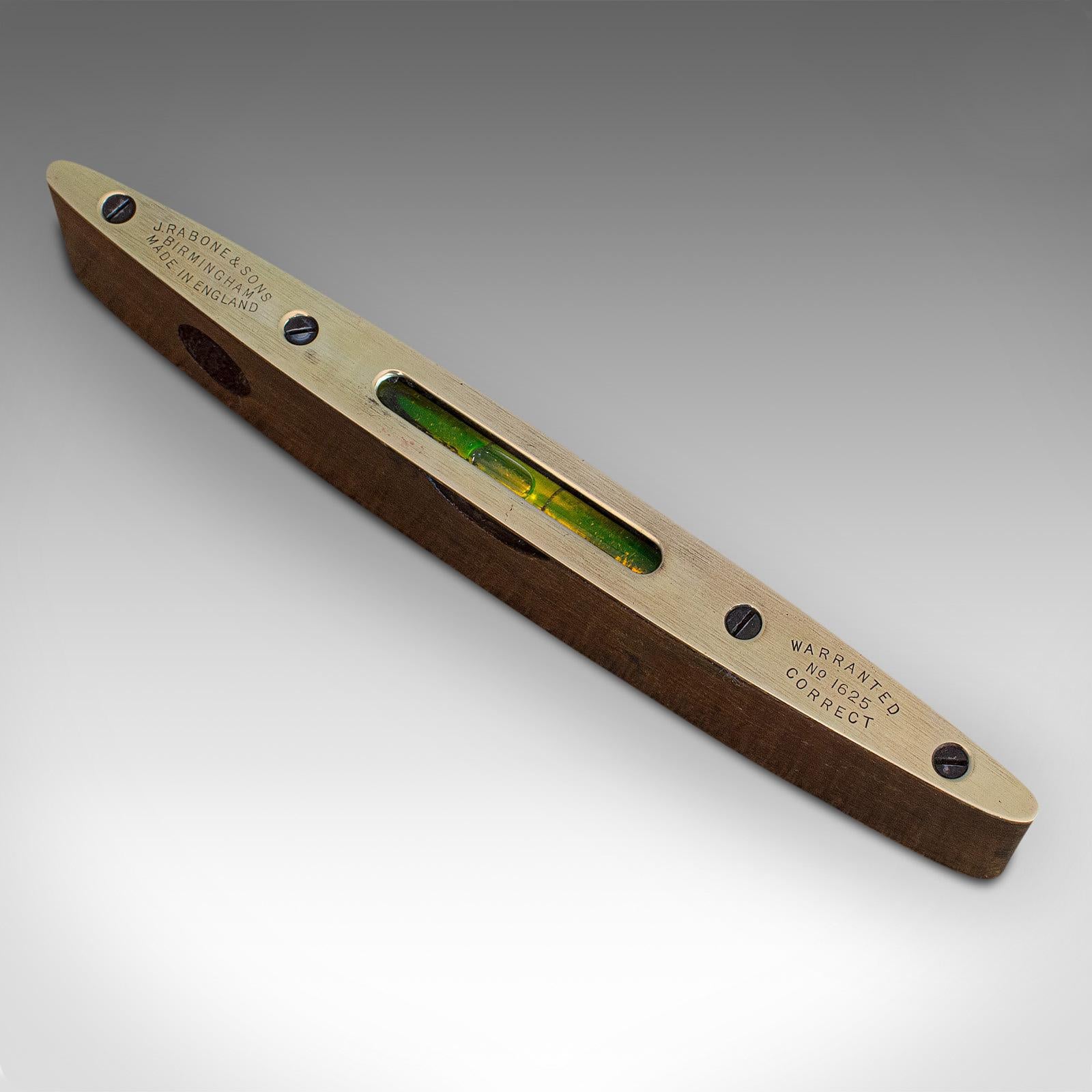 j rabone and sons spirit level 1625