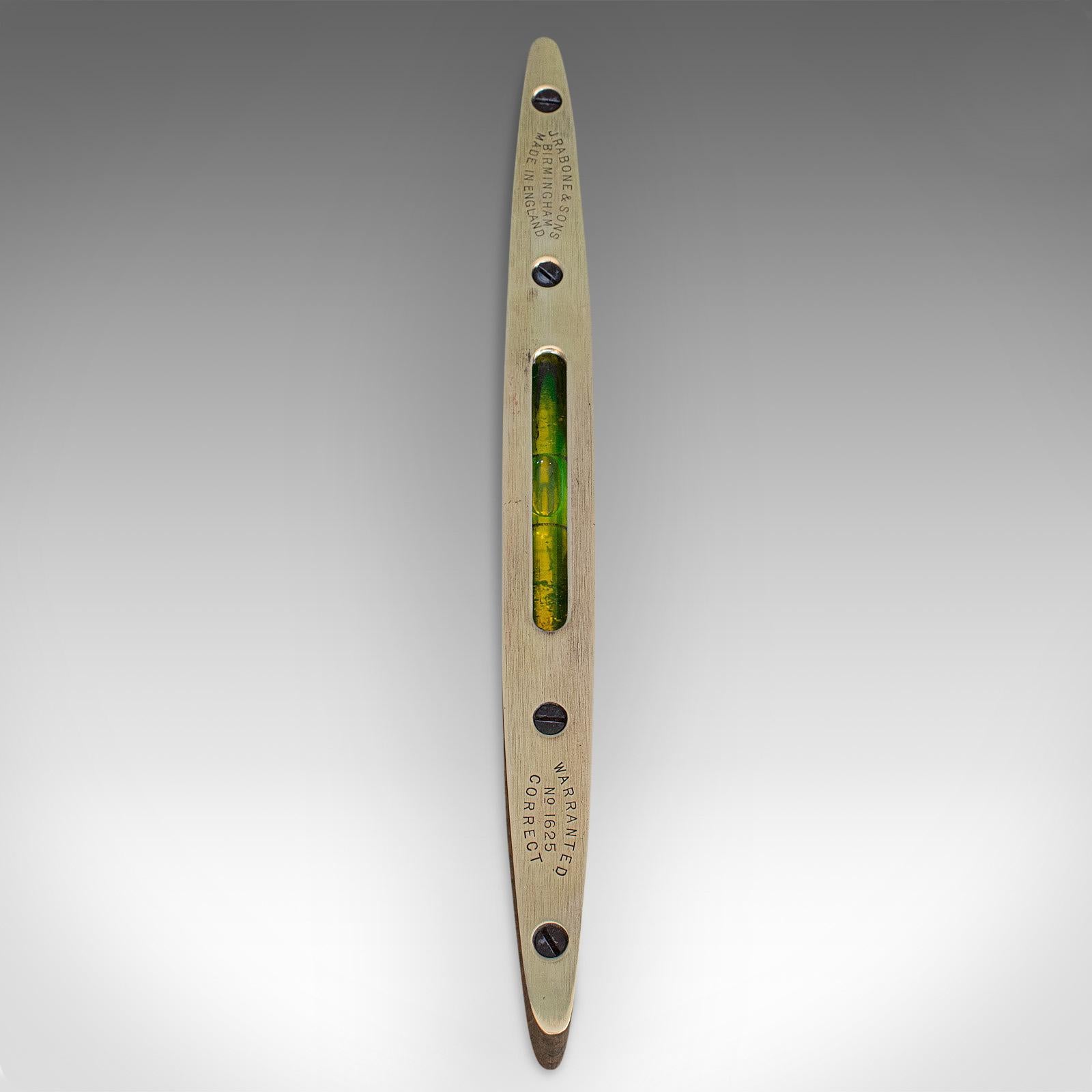 j rabone and sons spirit level 1626