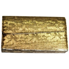 Vintage J Renee Bronze  / Gold Handbag