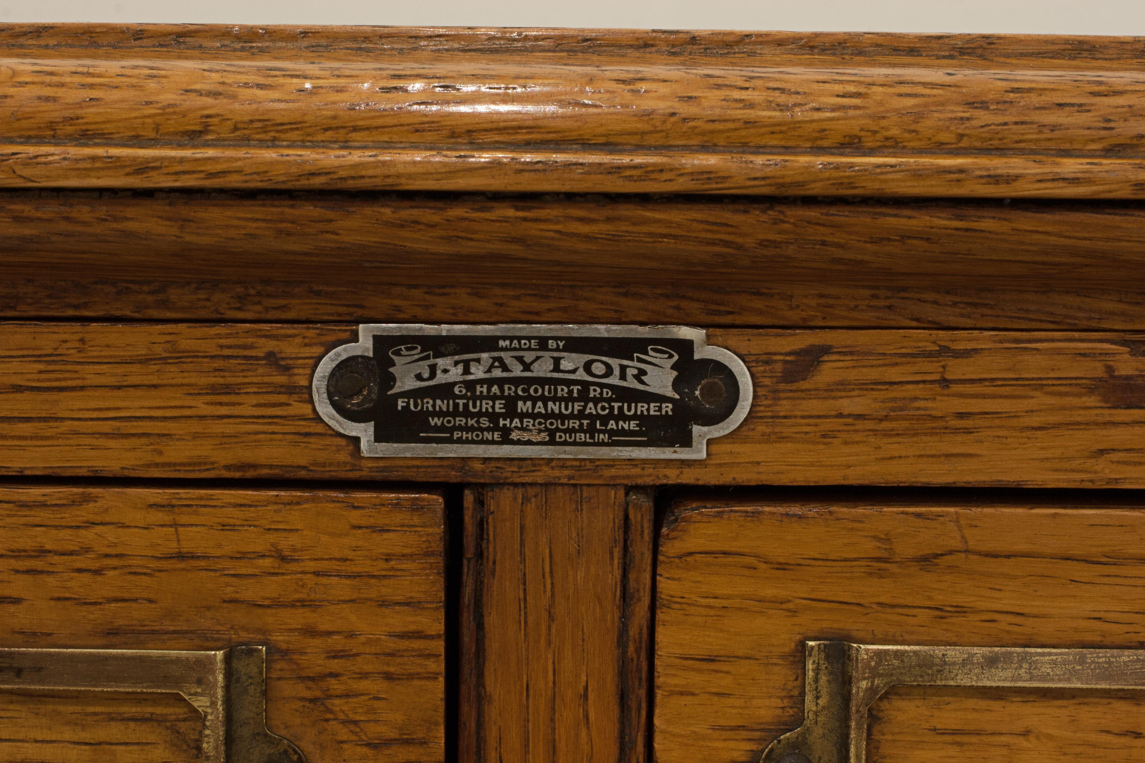 Vintage J. Taylor Library Card Filling at 1stDibs