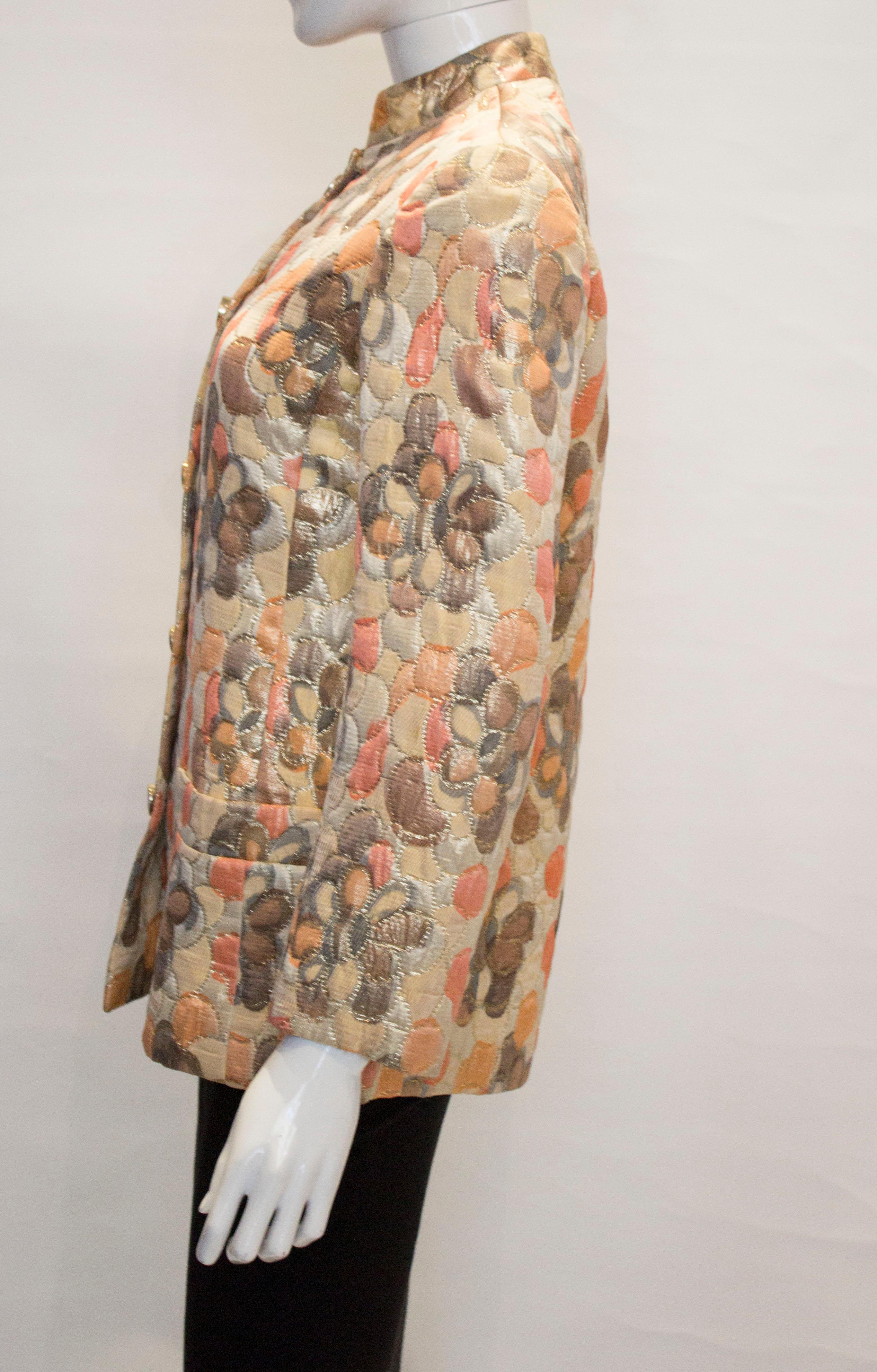 Vintage J Tikitiner for Bergdorf Goodman Jacket For Sale 1