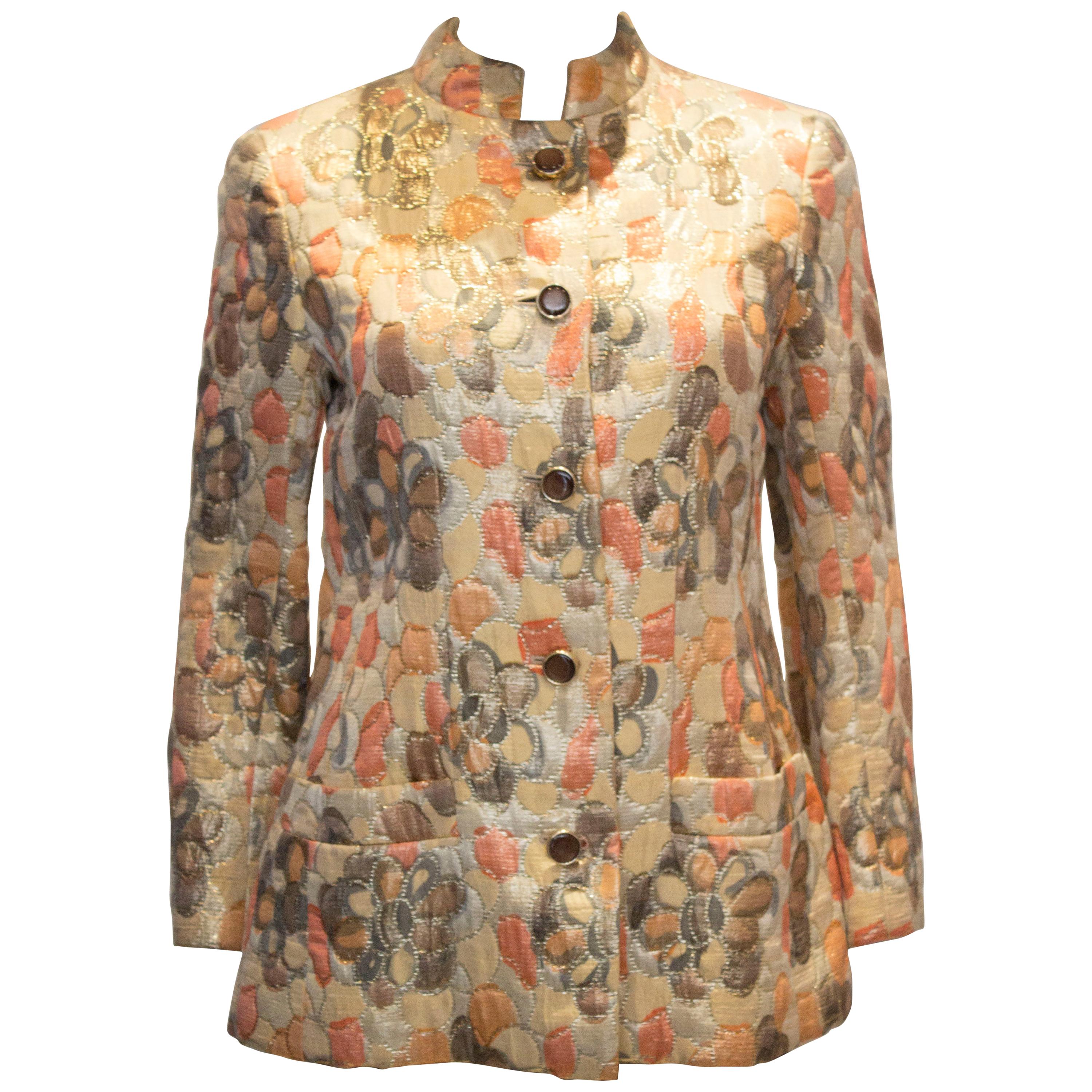 Vintage J Tikitiner for Bergdorf Goodman Jacket For Sale
