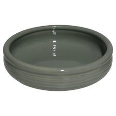 Vintage J.A. Bauer California Pottery Ringware Three-Footed Centerpiece Bowl