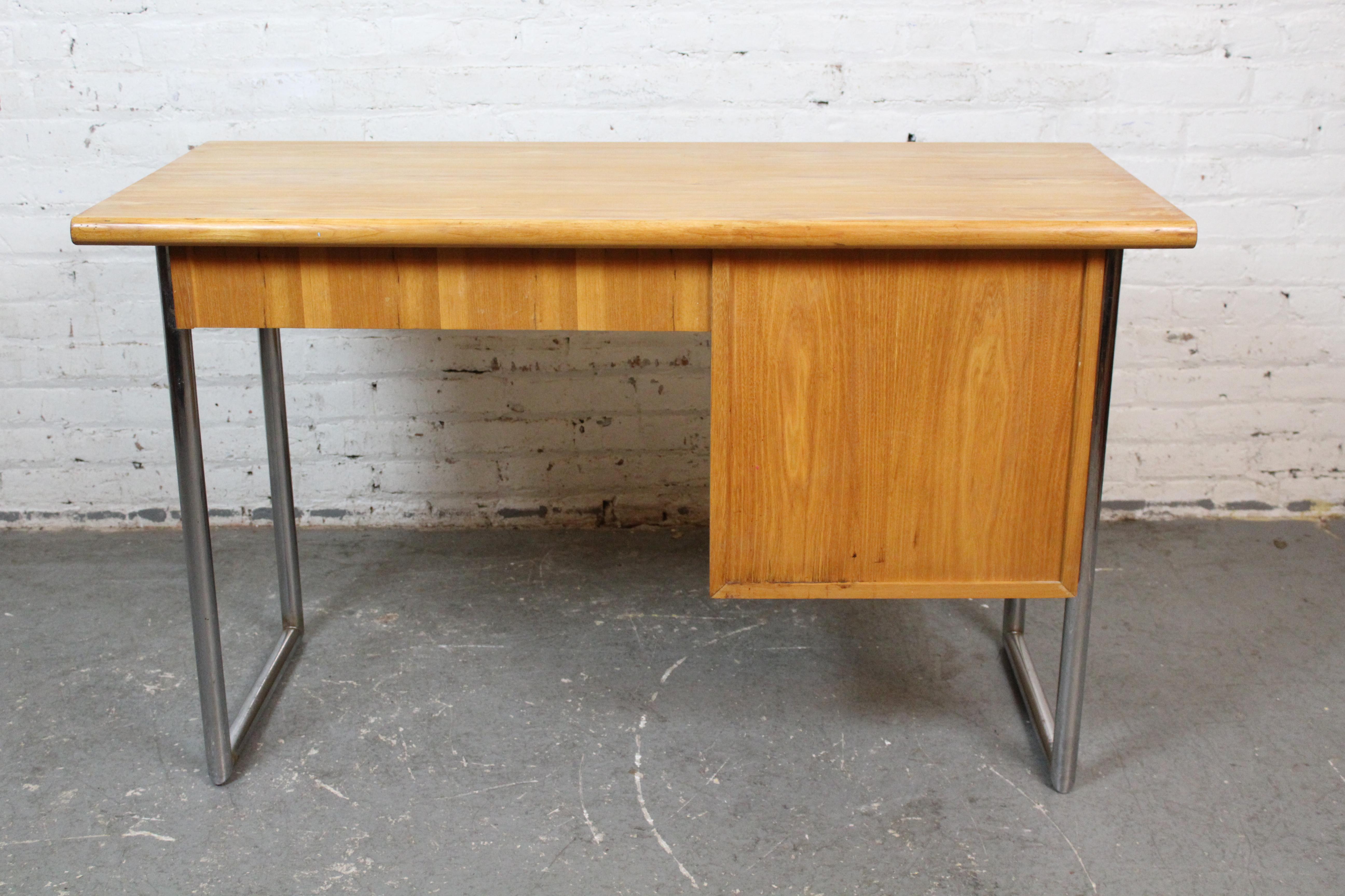 American Vintage Jack Cartwright Elm Desk for Founders by Thomasville