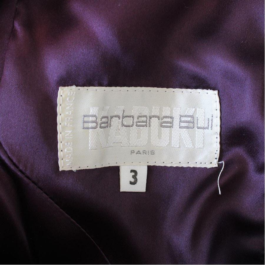 Black Barbara Bui Vintage jacket size 42 For Sale