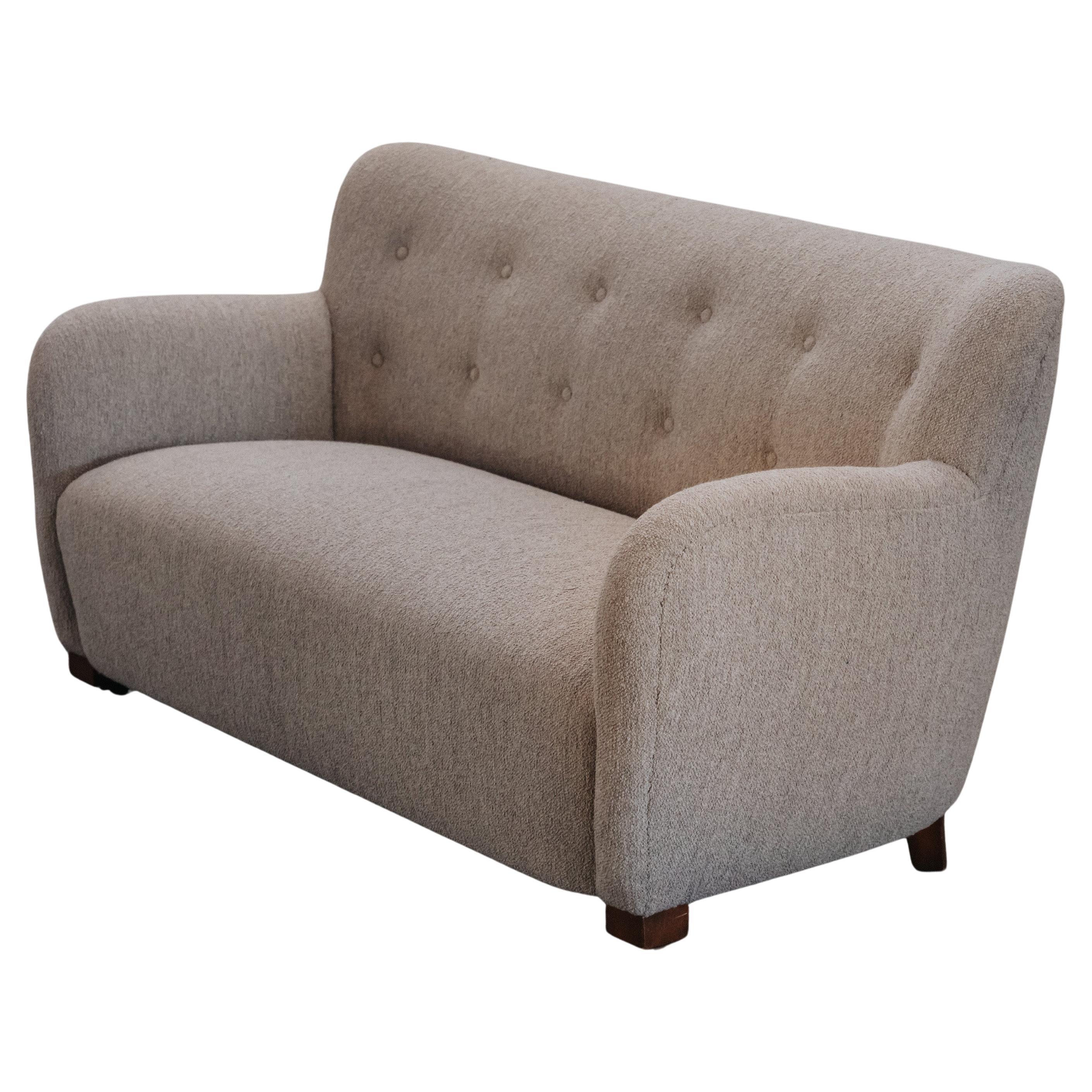 Vintage Jacob Kjaer Sofa From Denmark, Circa 1960