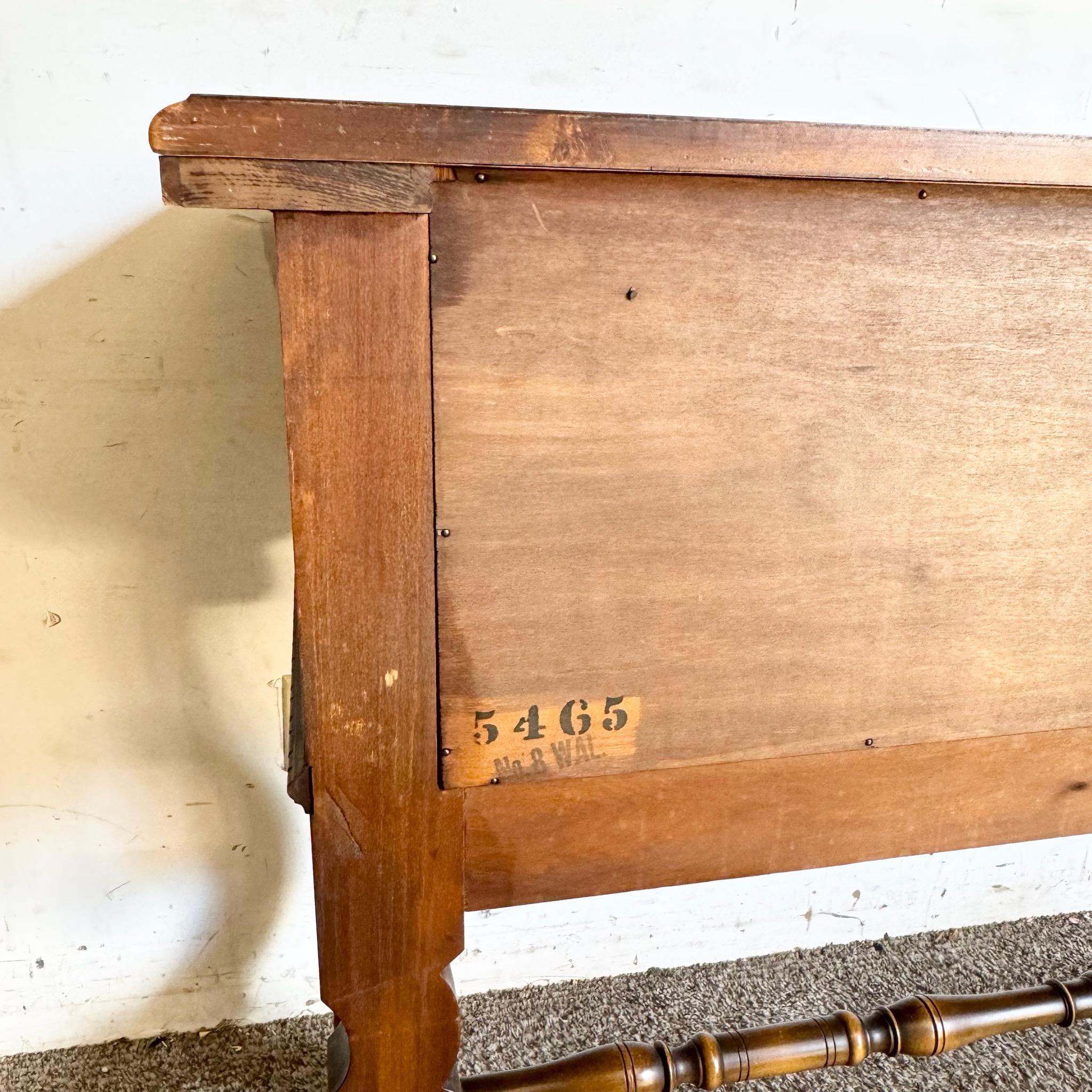 Server/Sideboard in radica e noce in stile Jacobean d'epoca in vendita 4