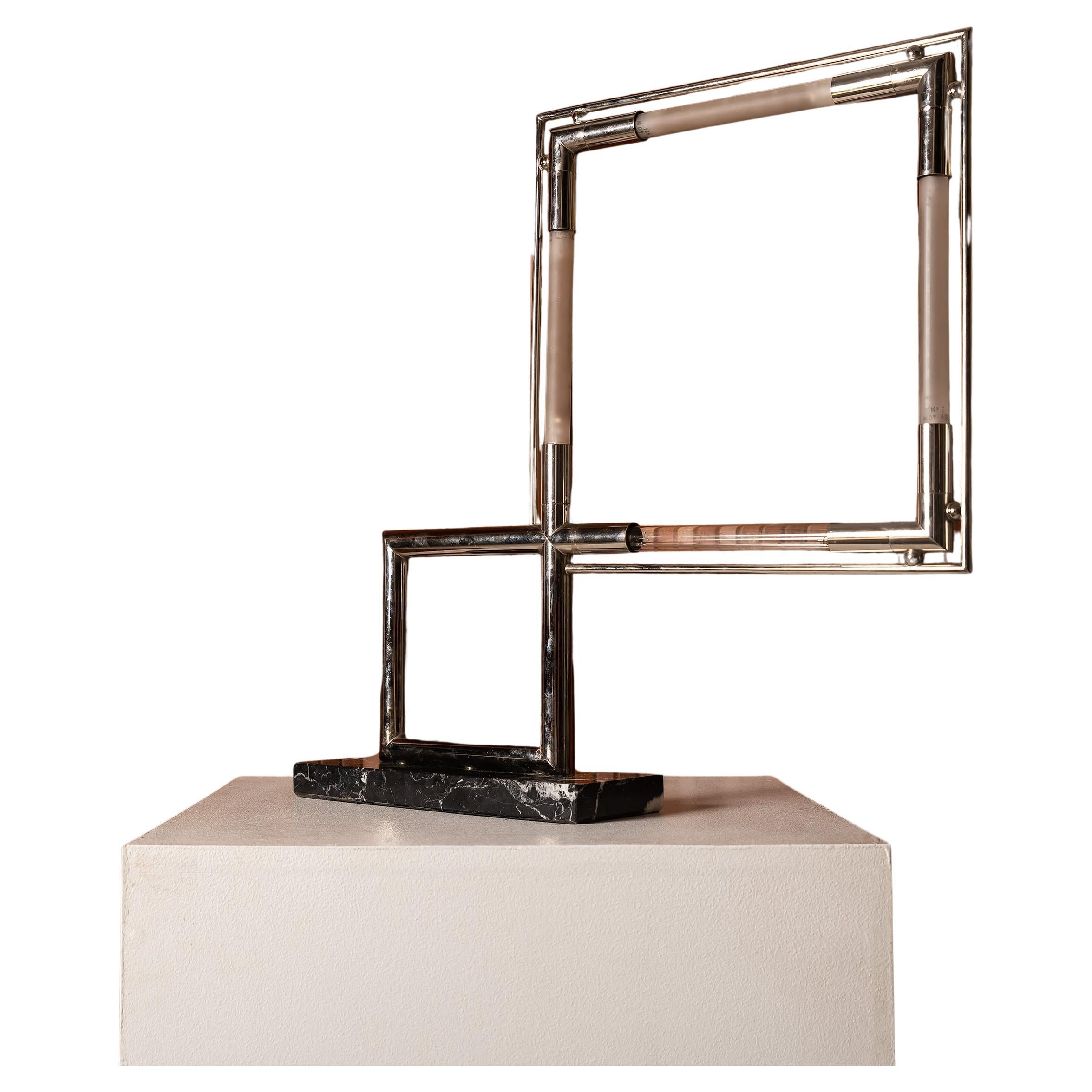 Lampada da tavolo Jacques Adnet Quadro d'epoca