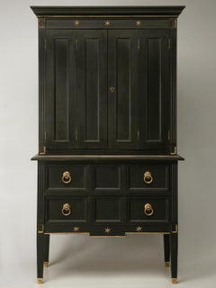 Credenza, bar o mobile TV vintage in stile Jacques Adnet