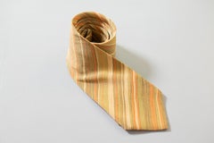 Vintage Jacques Lavas 100% silk yellow tie