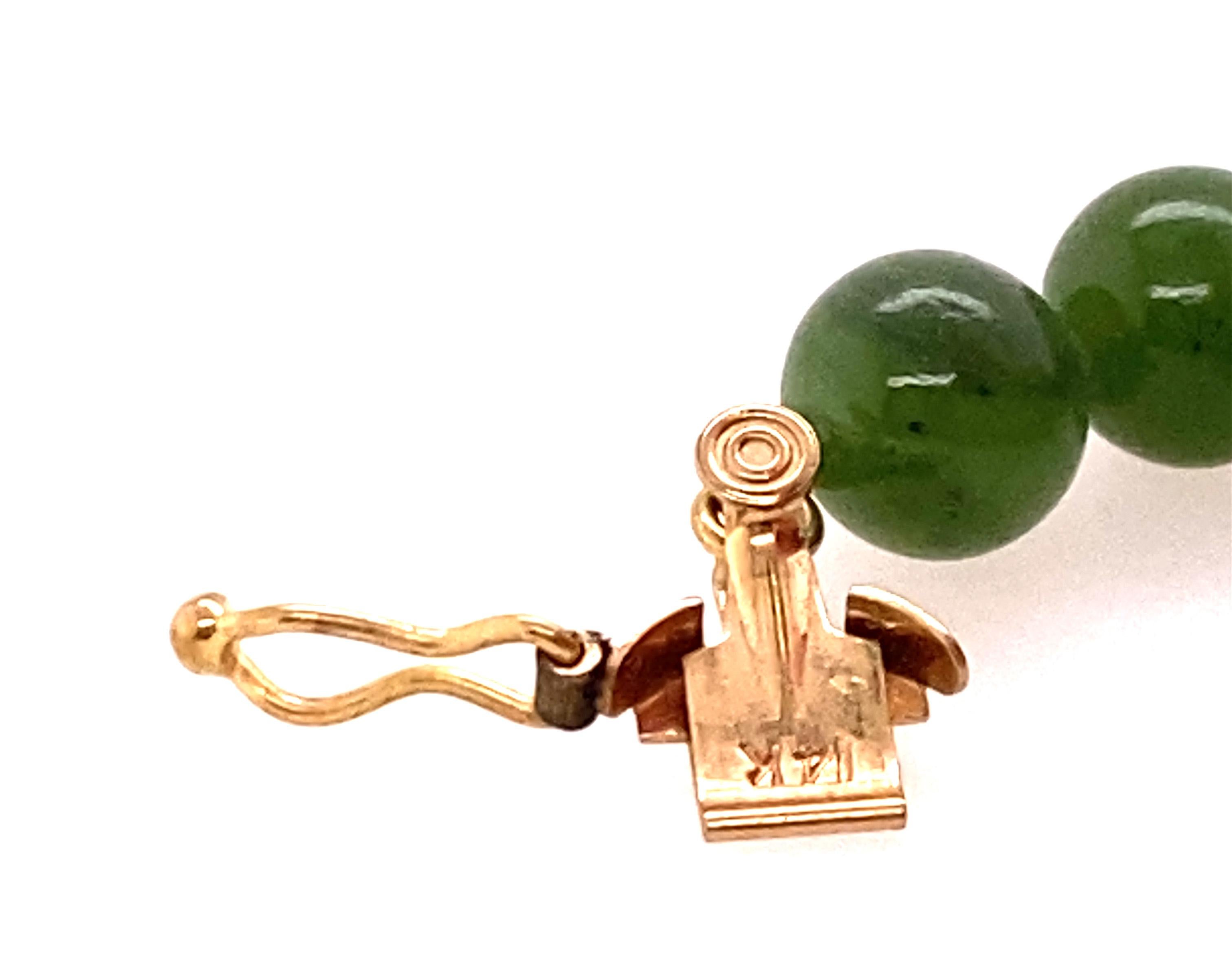 jade necklace vintage