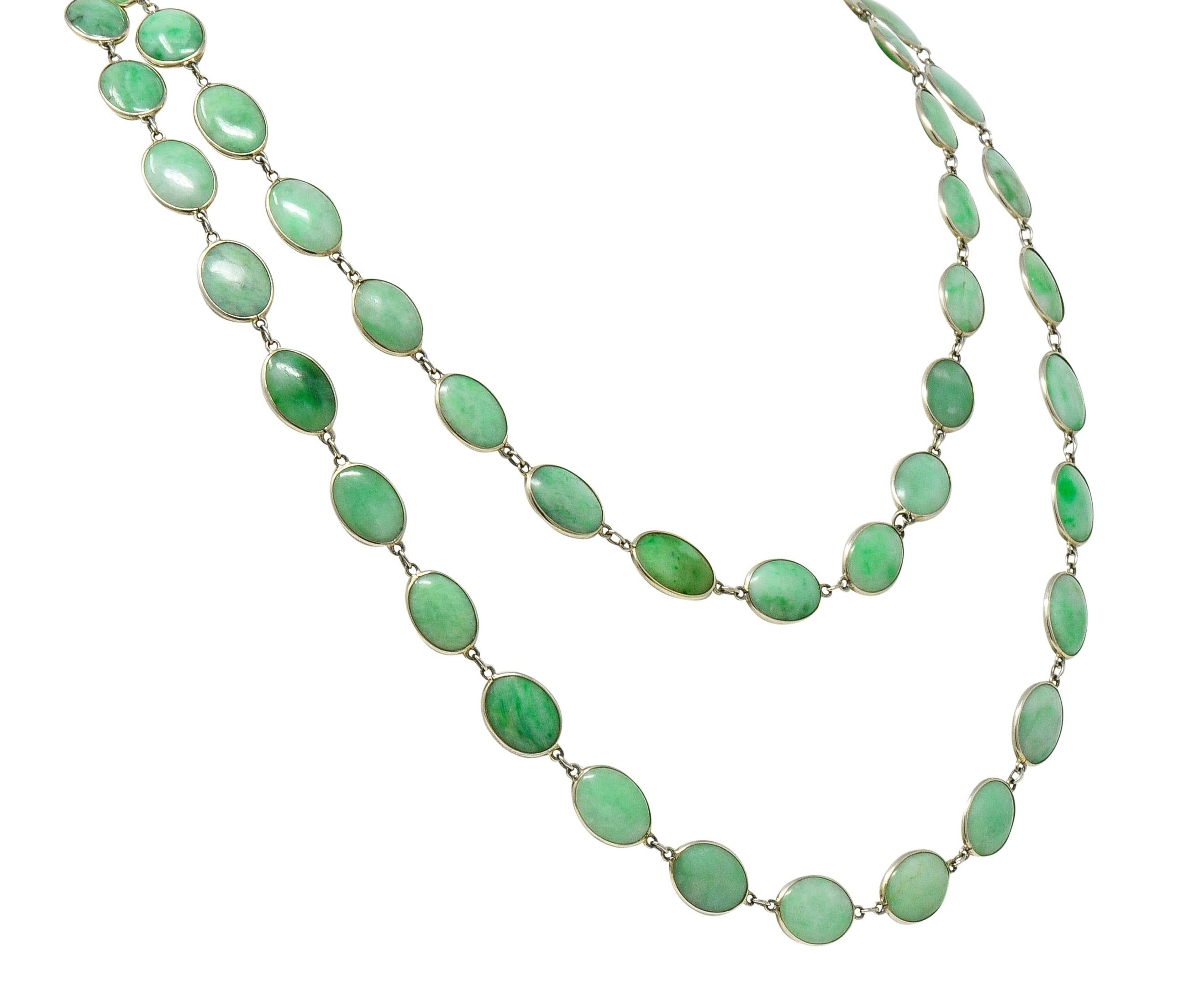 long jade necklace