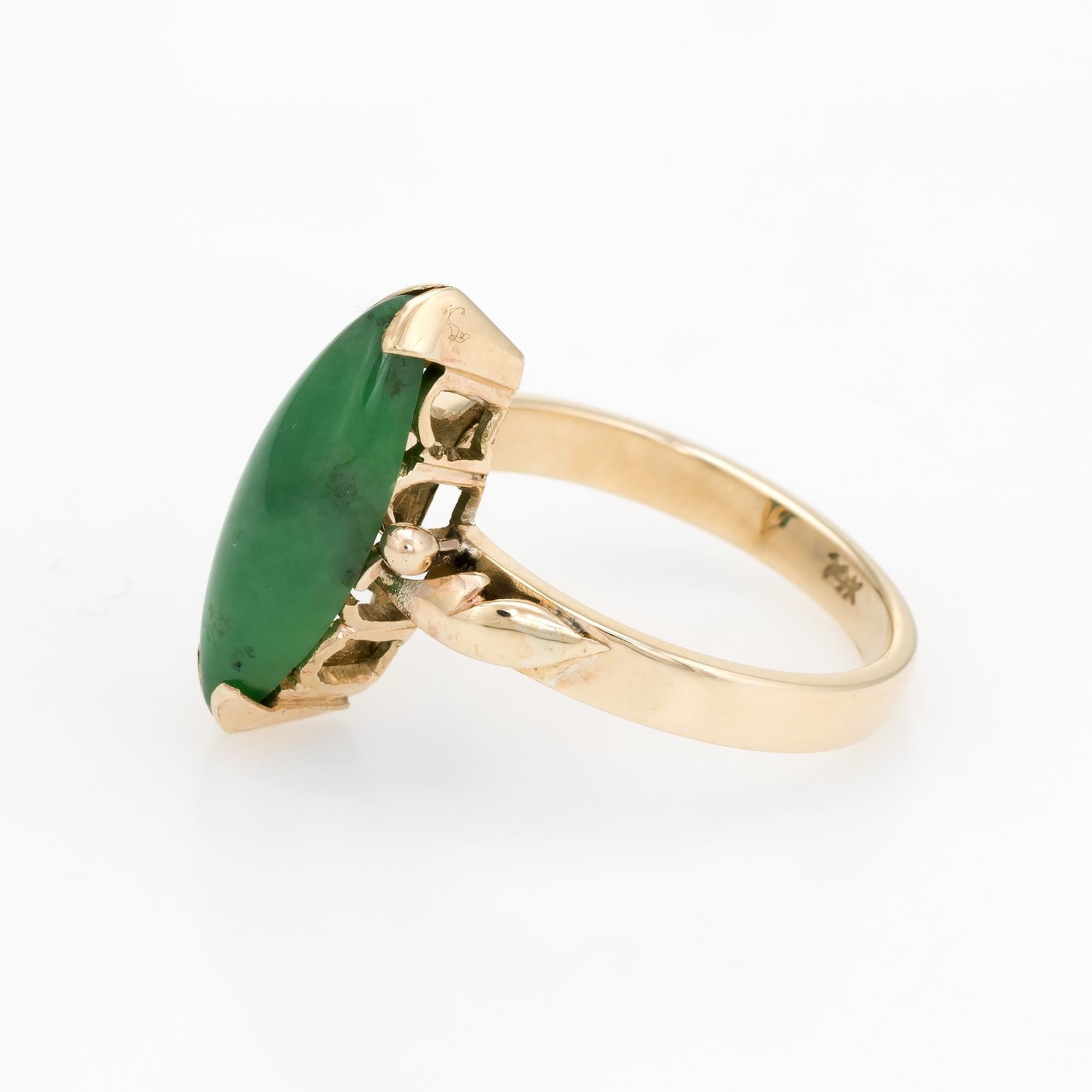 jade marquise ring