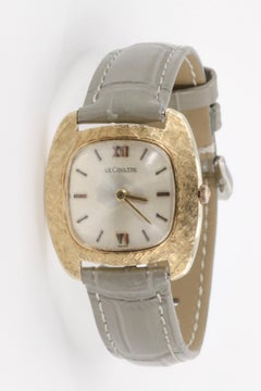 Vintage Jaeger-LeCoultre 14K Yellow Gold Manual Wind Watch