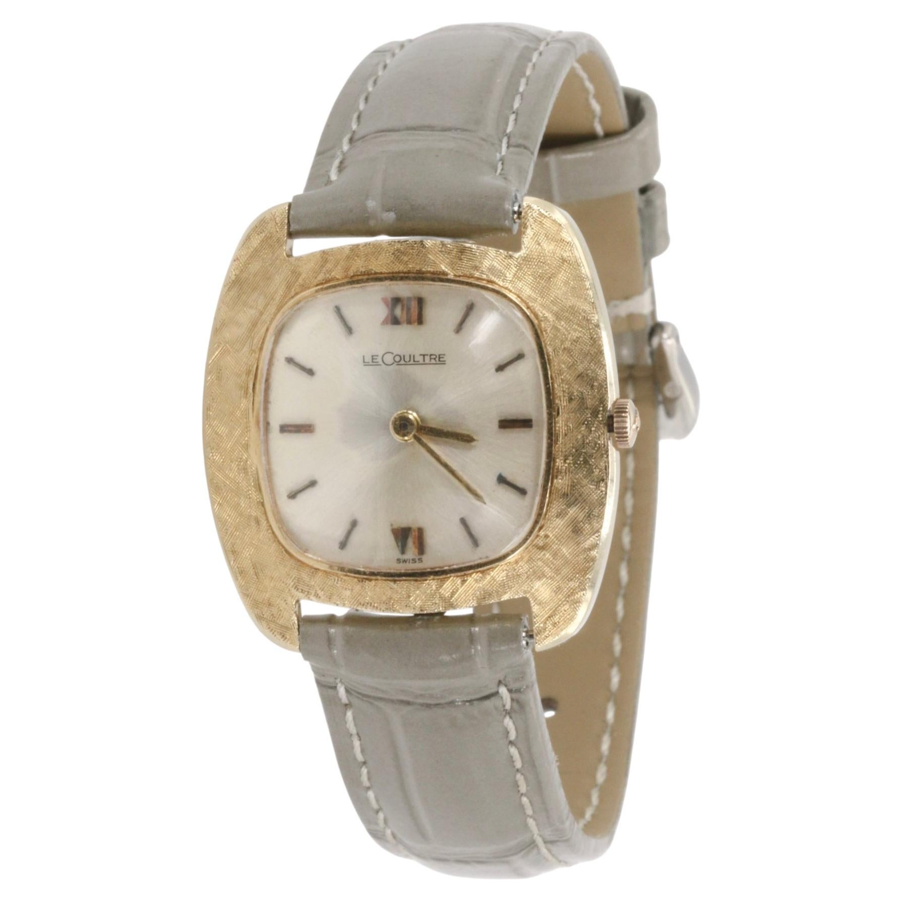 How do you date a vintage LeCoultre watch?