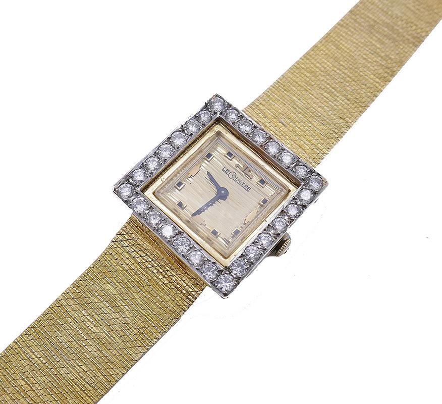 jaeger lecoultre diamond bracelet watch