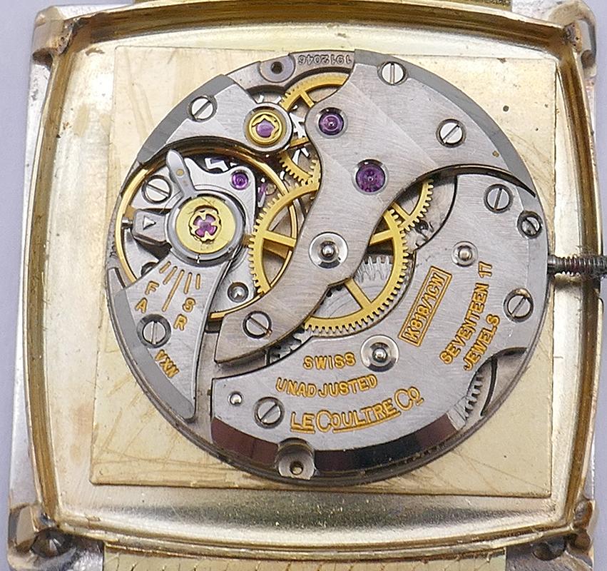 Jaeger-LeCoultre: 14 Karat Gold Damenarmbanduhr Armband mit Diamanten 4