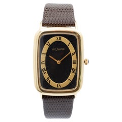 Jaeger Lecoultre Vintage Handaufzug Vouge Tank 818 28MM 14K Golduhr mit Handaufzug