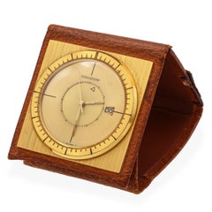 Vintage Jaeger-LeCoultre Memovox Travel Alarm Clock