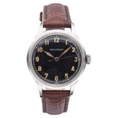Vintage Jaeger-LeCoultre Stainless Steel Hand Wind Men's Watch