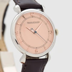 Vintage Jaeger LeCoultre Stainless Steel Watch, 1950s