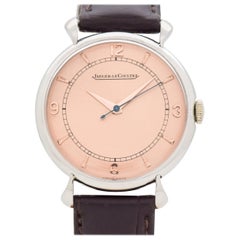 Vintage Jaeger LeCoultre Stainless Steel Watch, 1950s