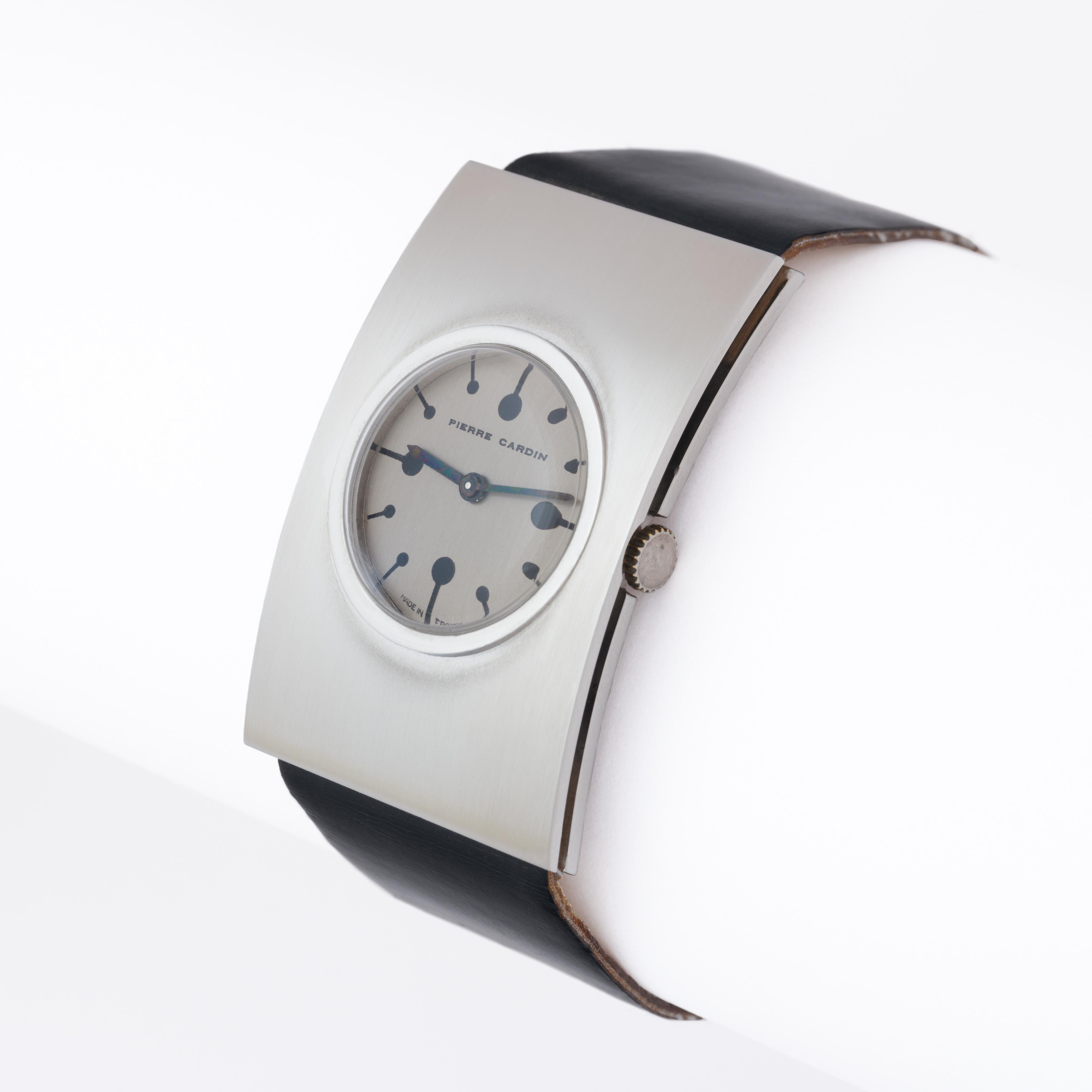 Vintage Jaeger-Lecoultre x Pierre Cardin Espace Collection'S Model PC105 im Zustand „Gut“ im Angebot in New York, NY