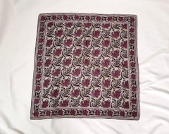 Jaeger Seidenschal im Vintage-Stil, Paisleymuster