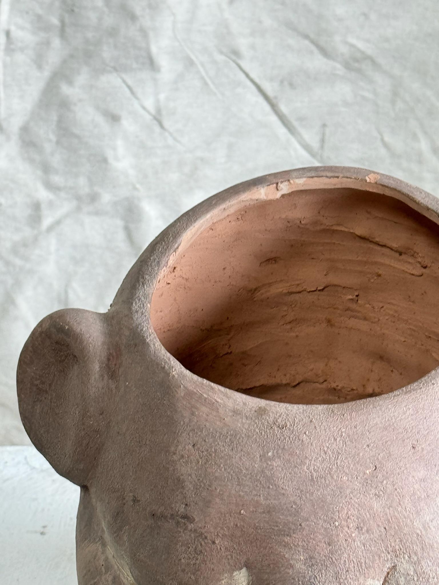 Precolombiano Vaso Jaguar d'epoca nello stile del vaso zoomorfo del Tabasco in vendita