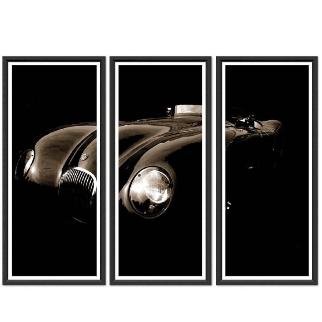 Vintage Jaguar Triptych For Sale