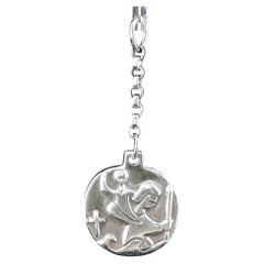 Vintage James Avery 925 Silver St Christopher Medal Pendant + 1'' Chain 8.3g