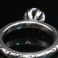 Vintage James Avery Sterling Silver Citrine Ring Sz 4.5 November Birthstone 925