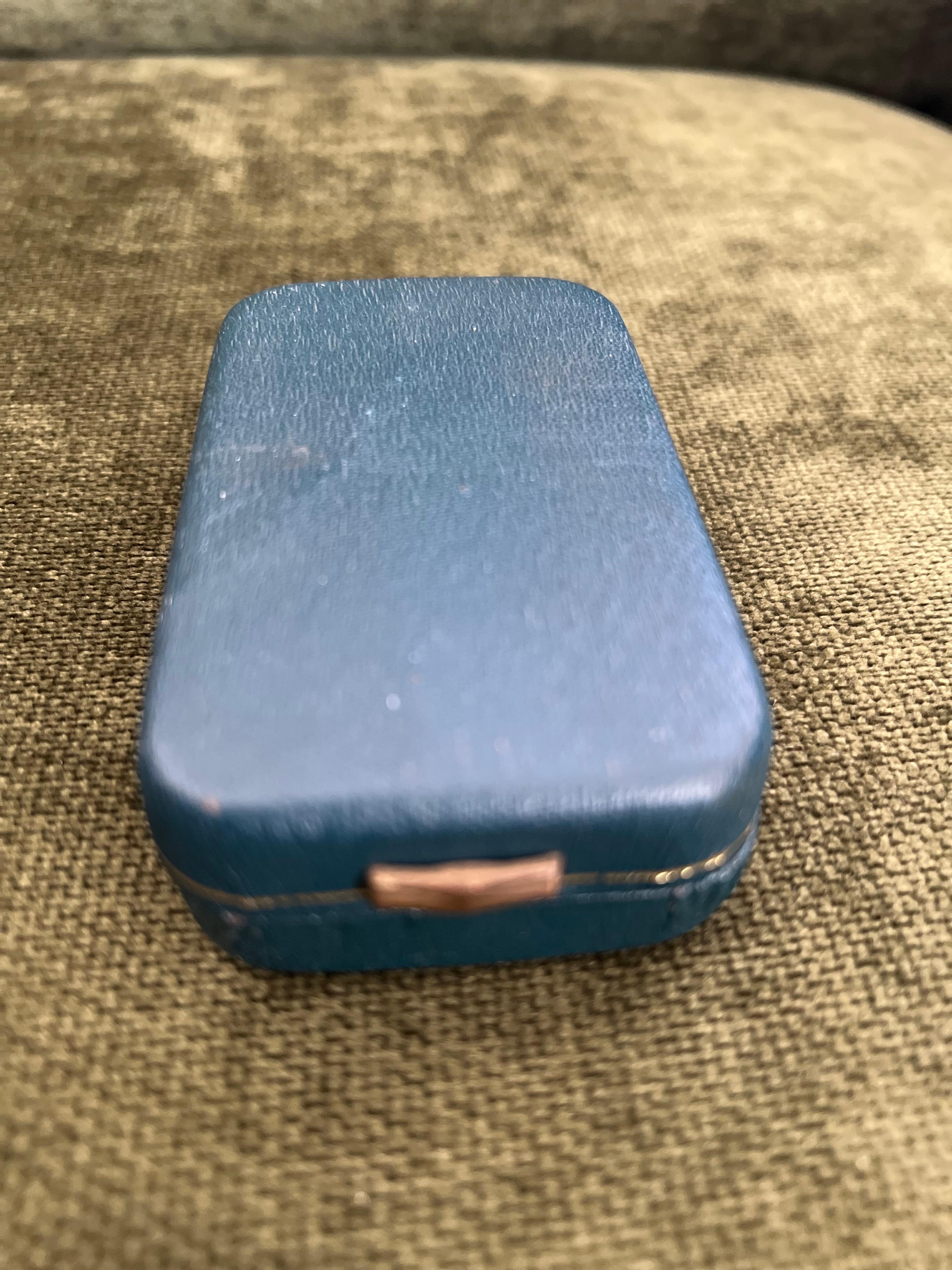 Vintage James Bond Dunhill vergoldetes Original-Wolkenetui, Vintage, James Bond, um 1970 5