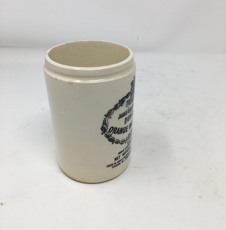 Vintage James Keiller and Sons Dundee Marmalade Ironstone Jar For Sale at 1stDibs james keller