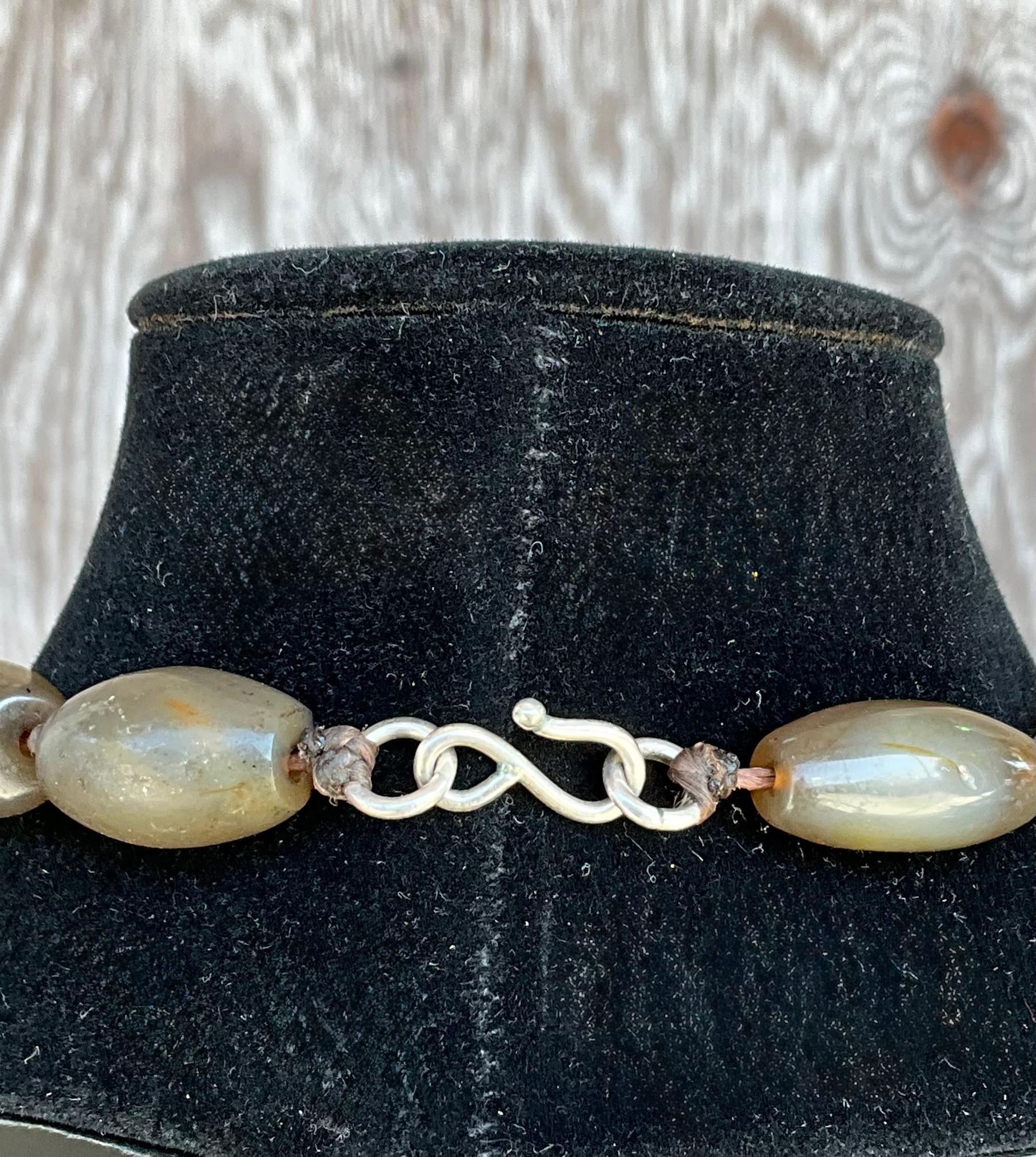 Collana di perline con pietre preziose vintage di Jane Diaz in vendita 5
