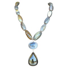 Vintage Jane Diaz Gemstone Beaded Necklace